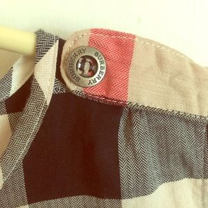 Burberry London sleeveless plaid women’s size xs